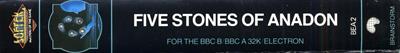 Five Stones of Anadon - Banner Image