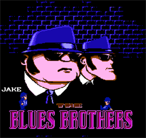 The Blues Brothers - Screenshot - Game Title Image