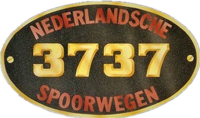 Nederlandsche Spoorwegen 3737 - Clear Logo Image