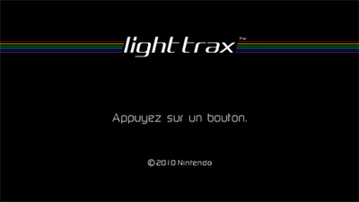Art Style: Light Trax - Screenshot - Game Title Image