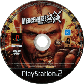 Mercenaries 2: World in Flames - Disc Image