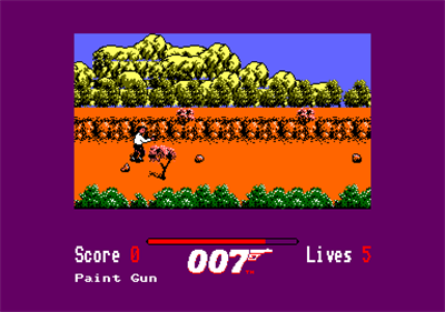 James Bond 007 in The Living Daylights: The Computer Game - Screenshot - Gameplay Image