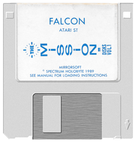 Falcon Mission Disk: Operation: Counterstrike - Fanart - Disc Image