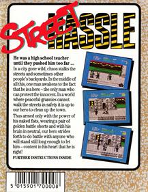 Street Hassle  - Box - Back Image