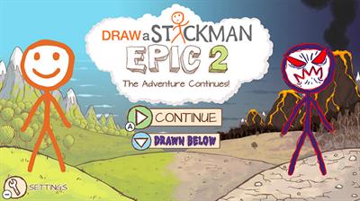 Draw a Stickman: Epic 2 - Screenshot - Game Title Image