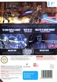 Star Wars: The Force Unleashed II - Box - Back Image