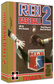 R.B.I. Baseball 2 - Box - 3D Image
