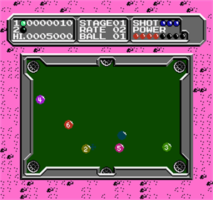Lunar Pool - Screenshot - Gameplay Image