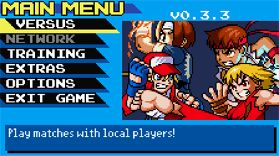 Pocket Fighter EX - Screenshot - Game Title Image