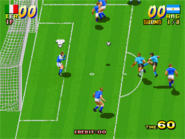 Seibu Cup Soccer - Screenshot - Gameplay Image
