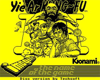 Yie Ar Kung Fu II - Screenshot - Game Title Image