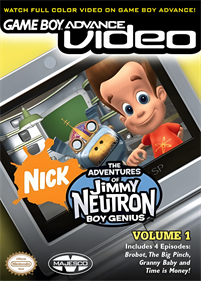 Game Boy Advance Video: The Adventures of Jimmy Neutron Boy Genius: Volume 1