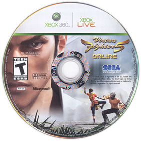 Virtua Fighter 5 Online - Disc Image