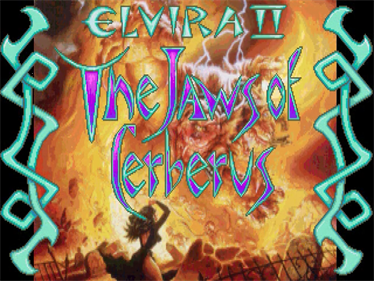 Elvira II: The Jaws of Cerberus - Screenshot - Game Title Image