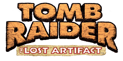 Tomb Raider: The Lost Artifact - Clear Logo Image