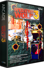 Operation Wolf 3 - Box - 3D Image