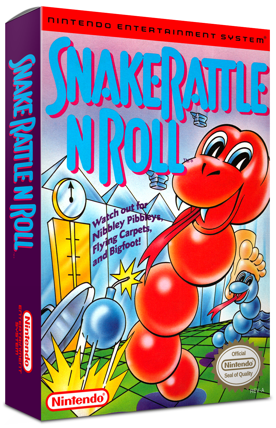 Snake Rattle n Roll Images - LaunchBox Games Database