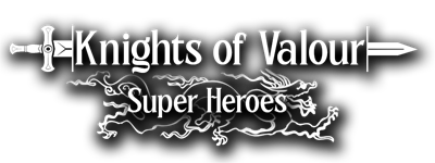 Knights of Valour: Super Heroes - Clear Logo Image