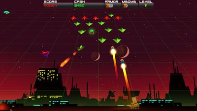 Cosmic Rocket Defender - Screenshot - Gameplay Image