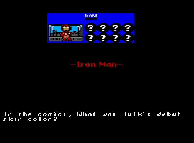 Ultimate Marvel Quiz Quest