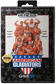 American Gladiators - Box - Front - Reconstructed Image