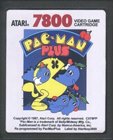 Pac-Man Plus - Cart - Front Image