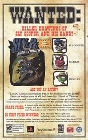 Sly 2: Band of Thieves - Advertisement Flyer - Front Image