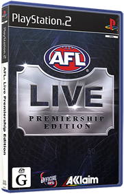 AFL Live: Premiership Edition - Box - 3D Image