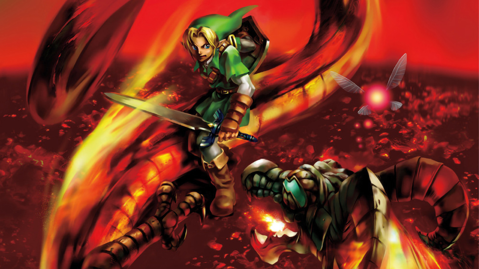 ocarina of time 3d wallpaper