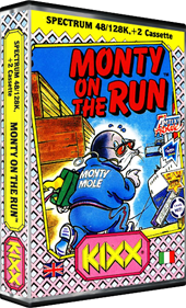 Monty on the Run - Box - 3D Image