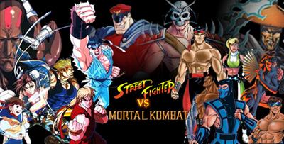 Mortal Kombat vs Street Fighter - Banner