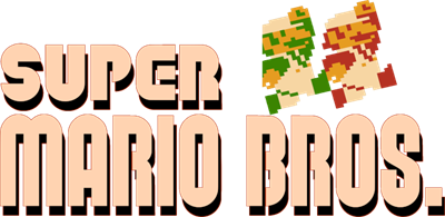 Super Mario Bros.: Two Players - Clear Logo Image