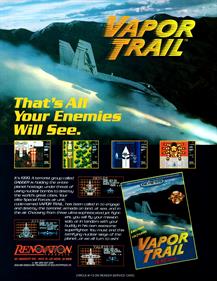 Vapor Trail - Advertisement Flyer - Front Image