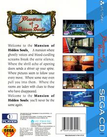 Mansion of Hidden Souls - Fanart - Box - Back Image