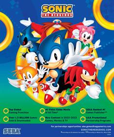 Sonic Origins - Advertisement Flyer - Front Image