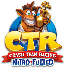 Crash Team Racing: Nitro-Fueled - Clear Logo Image