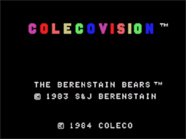 Berenstain Bears - Screenshot - Game Title Image