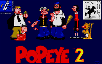 Popeye 2 - Screenshot - Game Title Image