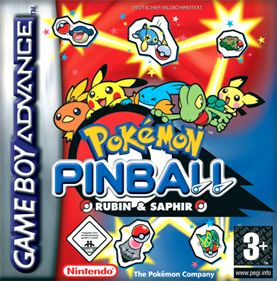 Pokémon Pinball: Ruby & Sapphire - Box - Front Image