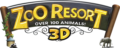 Zoo Resort 3D - Clear Logo Image