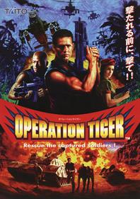 Operation Tiger - Advertisement Flyer - Front Image