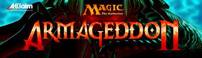 Magic the Gathering: Armageddon - Arcade - Marquee Image