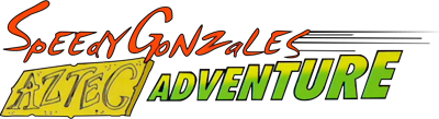 Speedy Gonzales: Aztec Adventure - Clear Logo Image