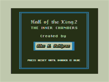 Hall of the King II: The Inner Chambers - Screenshot - Game Title Image