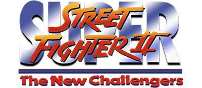 Super Street Fighter II: The New Challengers - Clear Logo Image