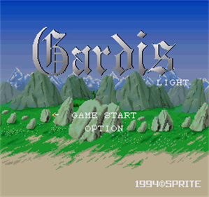 Gardis Light - Screenshot - Game Title Image
