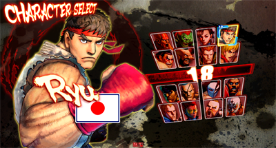 Street Fighter IV - Screenshot - Game Select Image