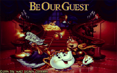 Disney's Beauty and the Beast: Be Our Guest - Screenshot - Game Title Image