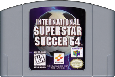 International Superstar Soccer 64 - Cart - Front Image