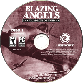 Blazing Angels: Squadrons of WWII - Disc Image